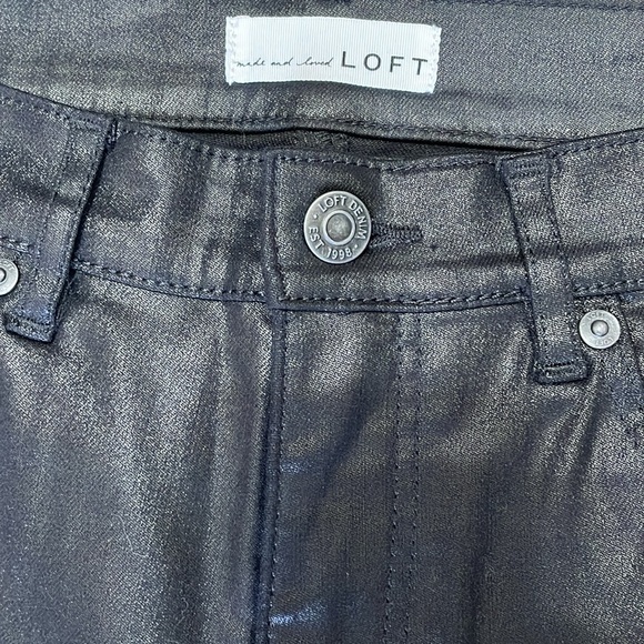 LOFT BACK SHINY PANTS - Picture 7 of 11